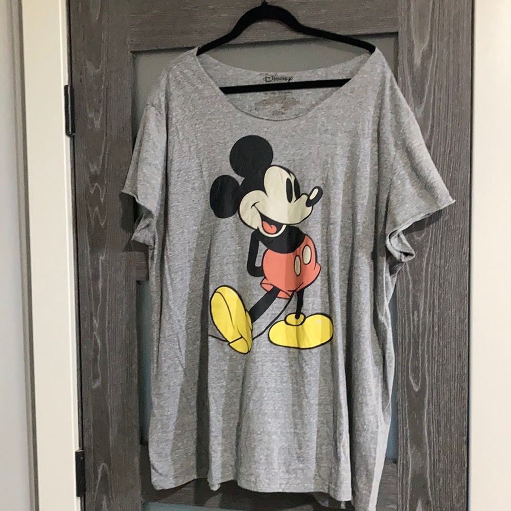 Gray Disney Mickey shirt